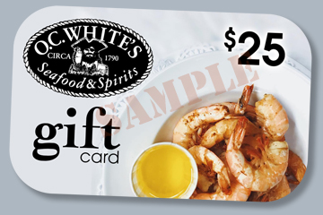 Sample OC Whites Gift Card