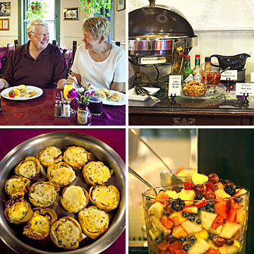 Buffet Breakfast collage