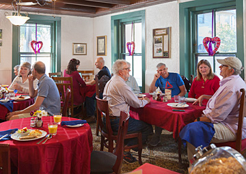 Dining Room at Breakfast